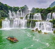 CAO BẰNG - PÁC BÓ - BẢN GIỐC - ĐỘNG NGƯỜM NGAO - NÚI MẮT THẦN - HỒ BA BỂ