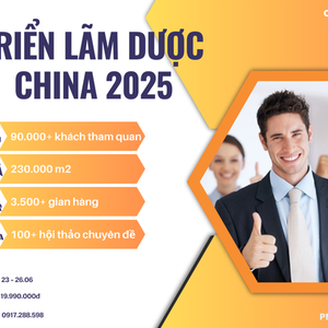 CPHI & PMEC CHINA 2025 – TRIỂN LÃM CHUYÊN NGÀNH DƯỢC TẠI THƯỢNG HẢI
